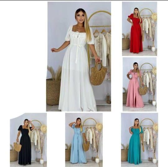 VESTIDO LARGO ELEGANTE DAMA