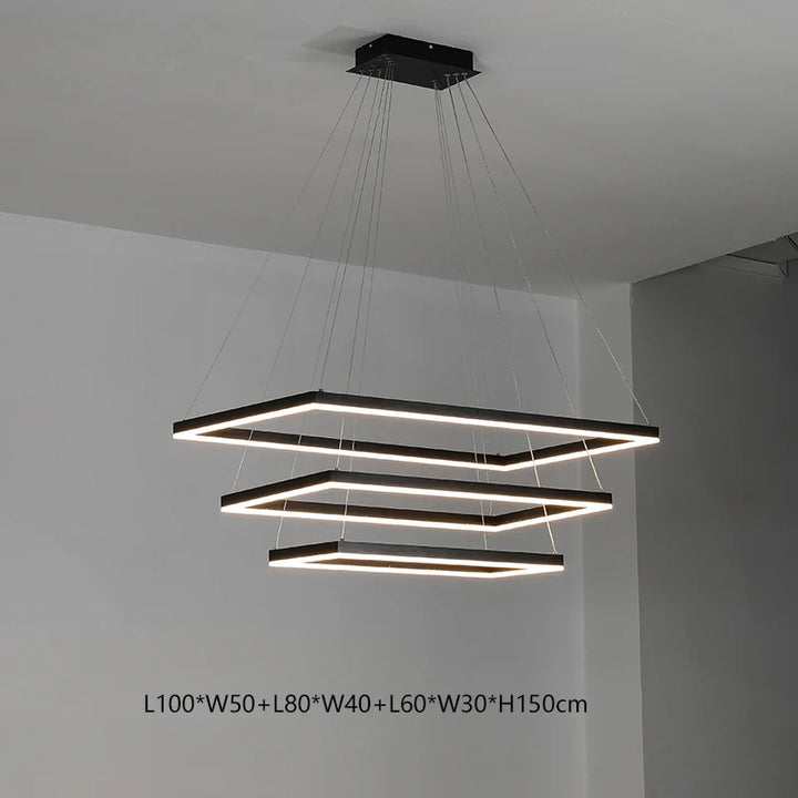 Living room pendant lamp 2024 new simple modern atmosphere hall main lamp Nordic creative designer restaurant lamp