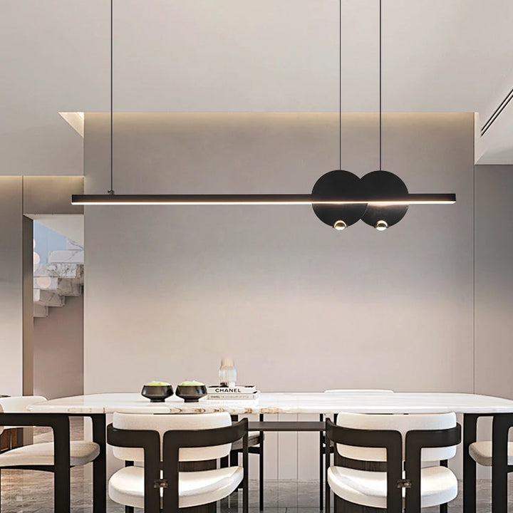Modern Simple LED Ceiling Chandeliers For Table Dining Room Kitchen Island Chic Pendant Lamp Home Decor Hanging Lighting Fixture