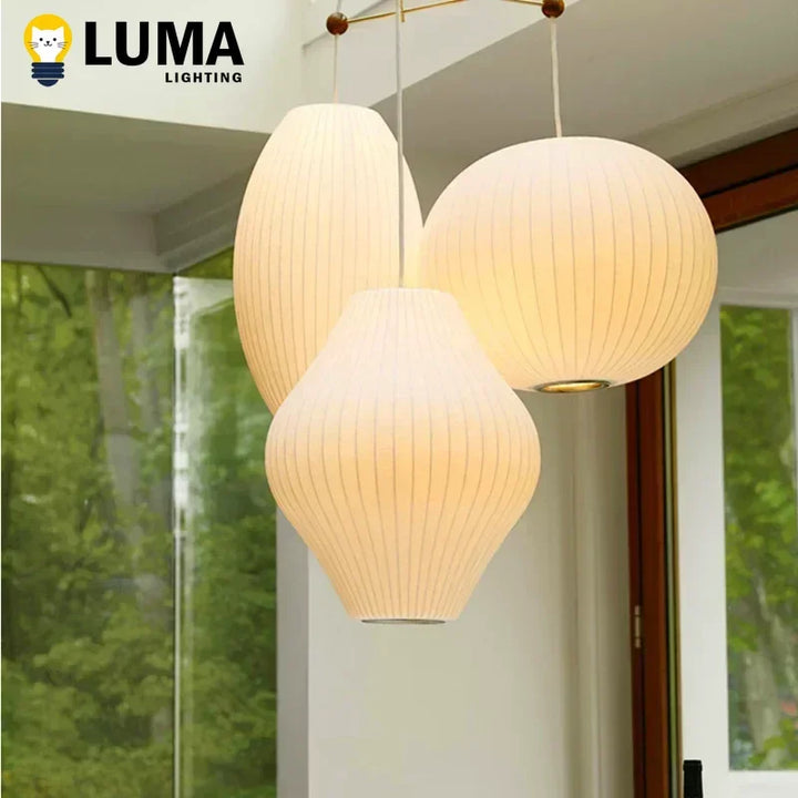 Luma Denmark Silk LED Pendant Lamp Designer Hanging Light for Living Room Hotel Hall Restaurant Modern Home Decor Factory Direct