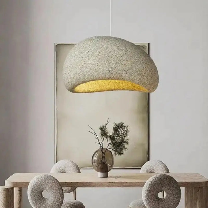 Living Room LED Ceiling Chandelier Light 2025 New Model Wabi Sabi Pendant Lamp Dining Table Bedroom Home Decor Hanging Lighting
