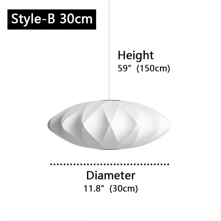 Luma Denmark Silk LED Pendant Lamp Designer Hanging Light for Living Room Hotel Hall Restaurant Modern Home Decor Factory Direct