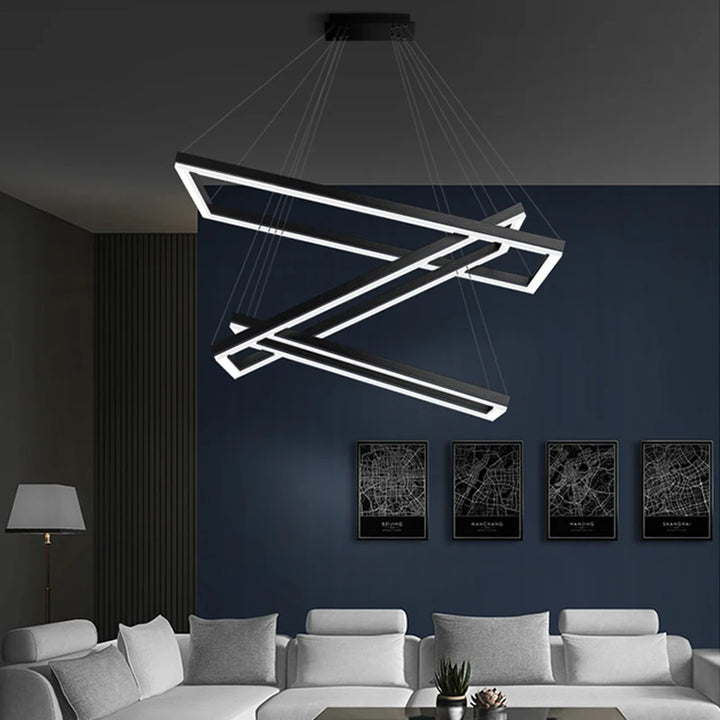 Living room pendant lamp 2024 new simple modern atmosphere hall main lamp Nordic creative designer restaurant lamp