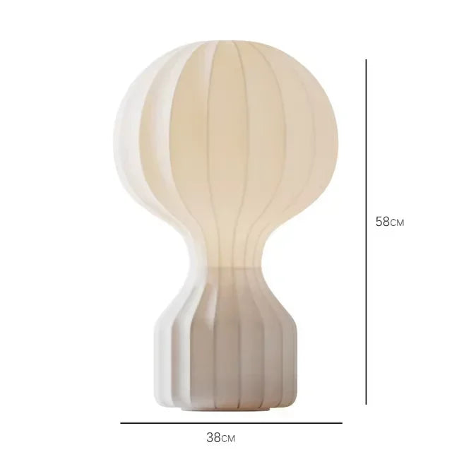 Nordic Floor Lamp for Bedroom living room Table light Study  Table Lamp Indoor Home Designer lamp White silk Standing Lights