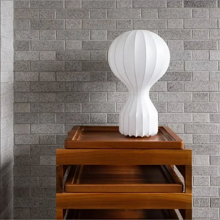 LED Silk Table Lamp Designer Cocoon Style Art Desk Light Bedroom Living Room Bedside Study Hotel Sofa Bar Home Decor Lighting