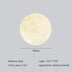 SANDYHA Nordic Style Floor Lamp Rotundity Moon Design Led Light for Living Room Bedroom Decoration Home Study Lighting Fixtures