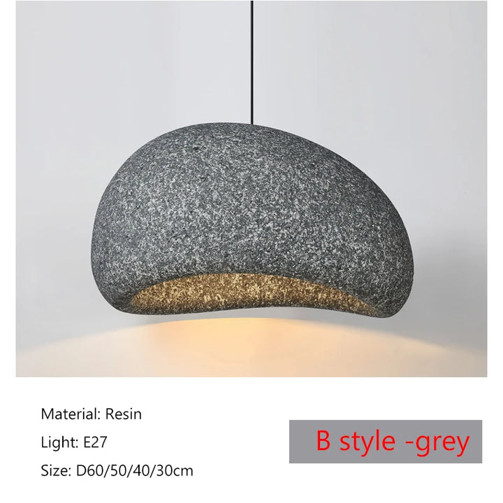 Living Room LED Ceiling Chandelier Light 2025 New Model Wabi Sabi Pendant Lamp Dining Table Bedroom Home Decor Hanging Lighting