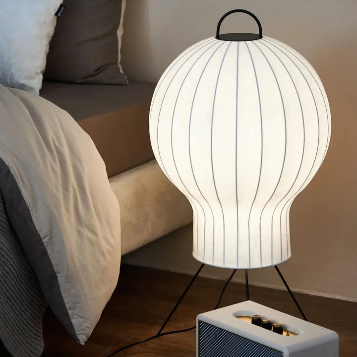 Nordic Floor Lamp for Bedroom living room Table light Study  Table Lamp Indoor Home Designer lamp White silk Standing Lights