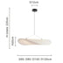 Nordic Silk Pendant Lamp Modern LED Chandeliers for Living Room Bedroom Restaurant Designer Art Indoor Decor Lighting Fixtures