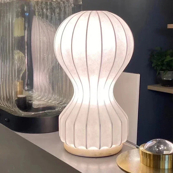 LED Silk Table Lamp Designer Cocoon Style Art Desk Light Bedroom Living Room Bedside Study Hotel Sofa Bar Home Decor Lighting