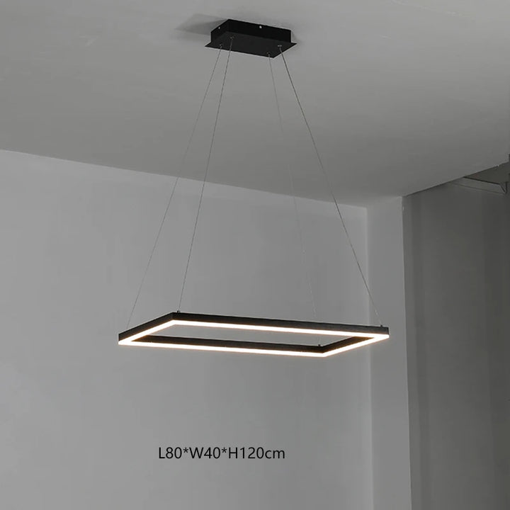 Living room pendant lamp 2024 new simple modern atmosphere hall main lamp Nordic creative designer restaurant lamp