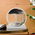 12 Inch 3D Moving Sand Art Picture Round Glass Ocean Sandscape Hourglass Quicksand Craft Flowing Sand Painting Home Decor