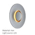 Nordic Modern White Circular LED Wall Lamp Design Background Lighting Dimmable for Bedroom Living Room Hotel Home Staircase Lamp