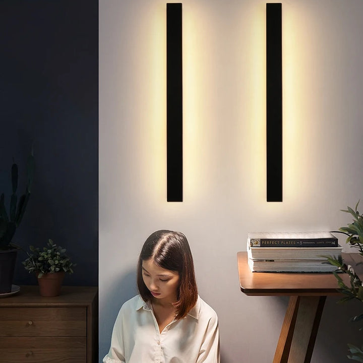 Waterproof Wall Light Outdoor Garden Wall lamps LED Lights Modern Nordic  Living Room TV Background IP65 110/220v Wall washer